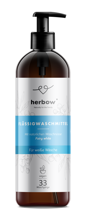 Herbow<br>detergent lichid de rufe<br>Proaspăt - 1000ml